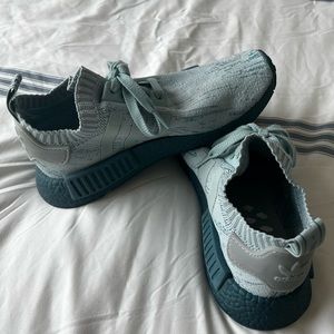 Adidas teal NMD sneakers
